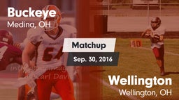 Matchup: Buckeye vs. Wellington  2016