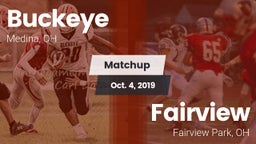 Matchup: Buckeye vs. Fairview  2019