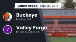 Recap: Buckeye  vs. Valley Forge  2019