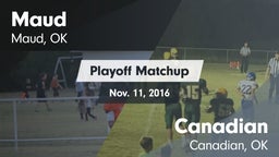 Matchup: Maud vs. Canadian  2016