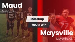 Matchup: Maud vs. Maysville  2017