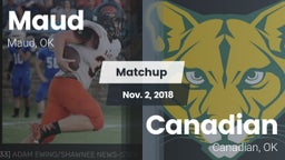 Matchup: Maud vs. Canadian  2018