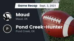 Recap: Maud  vs. Pond Creek-Hunter  2021