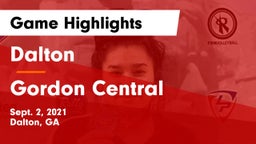 Dalton  vs Gordon Central Game Highlights - Sept. 2, 2021