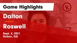 Dalton  vs Roswell  Game Highlights - Sept. 4, 2021