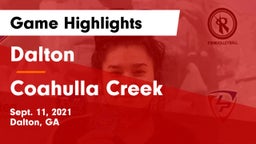 Dalton  vs Coahulla Creek  Game Highlights - Sept. 11, 2021