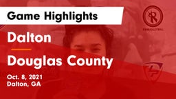 Dalton  vs Douglas County  Game Highlights - Oct. 8, 2021