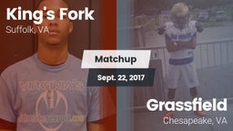 Matchup: King's Fork vs. Grassfield  2017