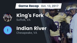 Recap: King's Fork  vs. Indian River  2017