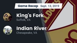 Recap: King's Fork  vs. Indian River  2019