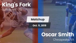 Matchup: King's Fork vs. Oscar Smith  2019