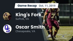 Recap: King's Fork  vs. Oscar Smith  2019
