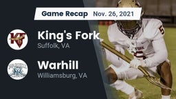 Recap: King's Fork  vs. Warhill  2021