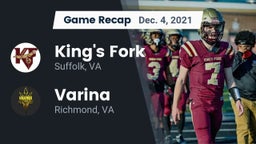 Recap: King's Fork  vs. Varina  2021