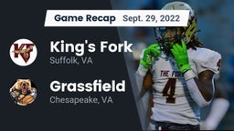 Recap: King's Fork  vs. Grassfield  2022