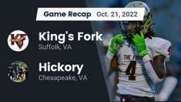 Recap: King's Fork  vs. Hickory  2022