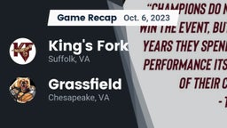 Recap: King's Fork  vs. Grassfield  2023
