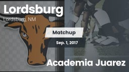 Matchup: Lordsburg vs. Academia Juarez 2017