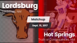 Matchup: Lordsburg vs. Hot Springs  2017