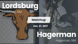 Matchup: Lordsburg vs. Hagerman  2017