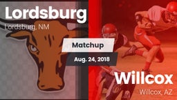 Matchup: Lordsburg vs. Willcox  2018