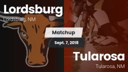 Matchup: Lordsburg vs. Tularosa  2018