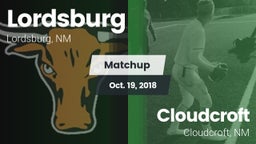 Matchup: Lordsburg vs. Cloudcroft  2018