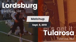 Matchup: Lordsburg vs. Tularosa  2019