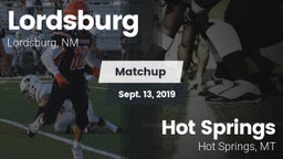 Matchup: Lordsburg vs. Hot Springs  2019