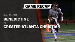 Recap: Benedictine  vs. Greater Atlanta Christian  2015