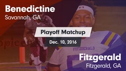 Matchup: Benedictine vs. Fitzgerald  2016