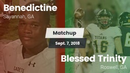 Matchup: Benedictine vs. Blessed Trinity  2018