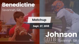 Matchup: Benedictine vs. Johnson  2018