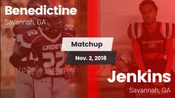 Matchup: Benedictine vs. Jenkins  2018