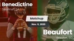 Matchup: Benedictine vs. Beaufort  2020