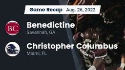 Recap: Benedictine  vs. Christopher Columbus  2022