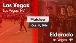 Matchup: Las Vegas High vs. Eldorado  2016