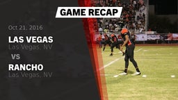 Recap: Las Vegas  vs. Rancho  2016