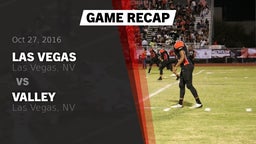 Recap: Las Vegas  vs. Valley  2016