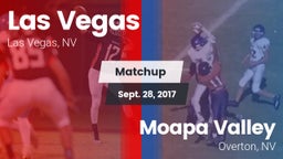 Matchup: Las Vegas High vs. Moapa Valley  2017
