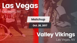 Matchup: Las Vegas High vs. Valley Vikings  2017