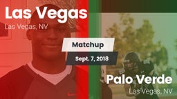 Matchup: Las Vegas High vs. Palo Verde  2018