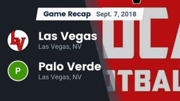 Recap: Las Vegas  vs. Palo Verde  2018
