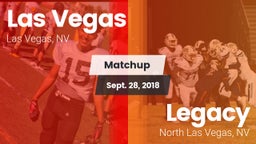Matchup: Las Vegas High vs. Legacy  2018