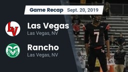 Recap: Las Vegas  vs. Rancho  2019