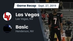 Recap: Las Vegas  vs. Basic  2019