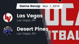 Recap: Las Vegas  vs. Desert Pines  2019