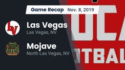 Recap: Las Vegas  vs. Mojave  2019