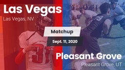 Matchup: Las Vegas High vs. Pleasant Grove  2020