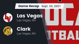 Recap: Las Vegas  vs. Clark  2021